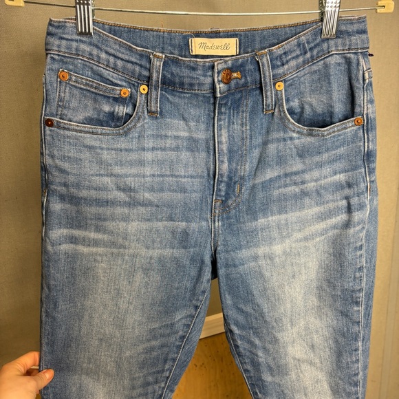 Madewell The High-Rise Slim Boyjean in Dover Wash - Picture 5 of 11